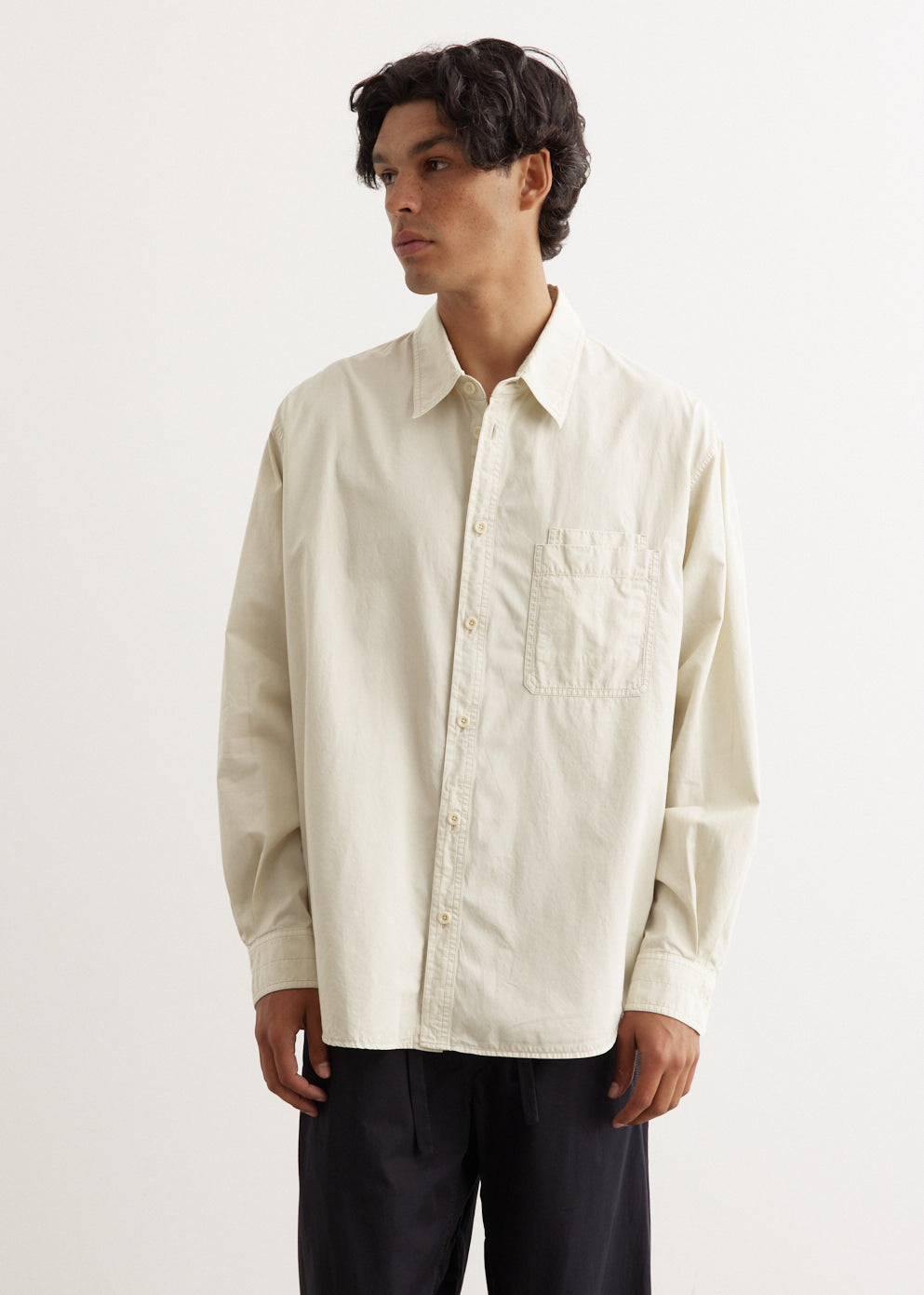 Lemaire - Relaxed Workwear Shirt - Shirt,Specials : American Fashion Style Bags On Sale Lemaire - Relaxed Workwear Shirt - Shirt,Specials : American Fashion Style Bags On Sale