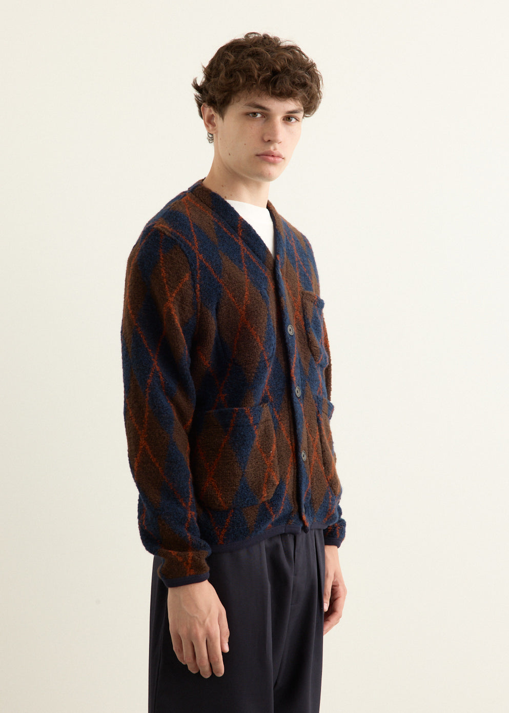 Argyll Fleece Cardigan