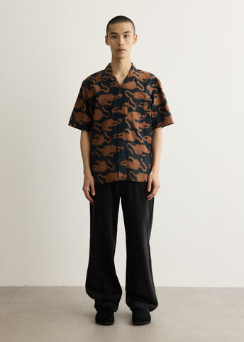 Ronen Block Print Shirt