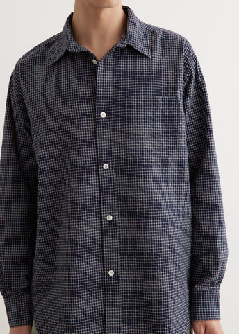 Ole Check Oversized Shirt