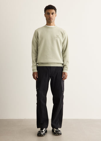 Emblem Fleece Crew Sweatshirt