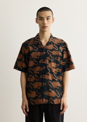 Ronen Block Print Shirt