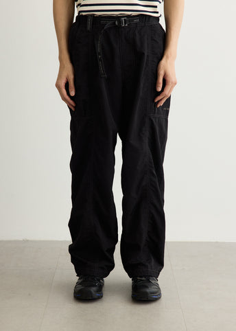 Crinkled Nylon Pants