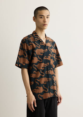 Ronen Block Print Shirt
