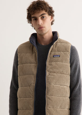 Reversible Cotton Down Vest