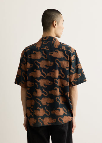 Ronen Block Print Shirt