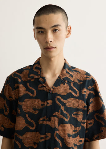 Ronen Block Print Shirt