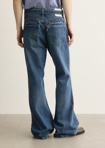 x Sacai Belted Flare Pants