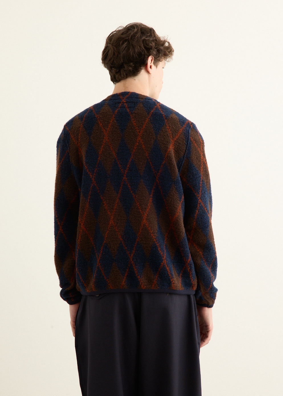 Argyll Fleece Cardigan