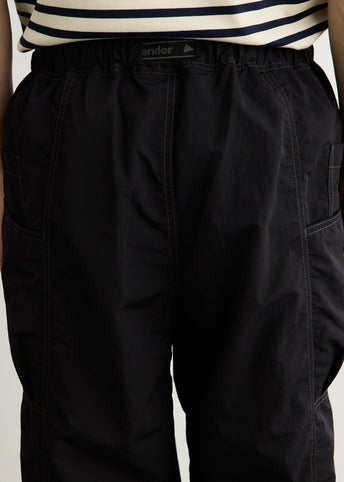 Crinkled Nylon Pants