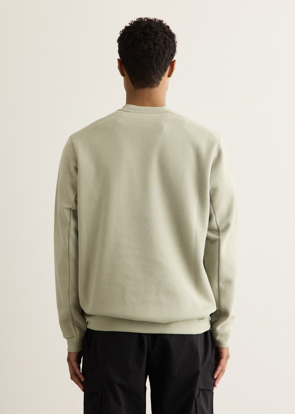 Emblem Fleece Crew Sweatshirt