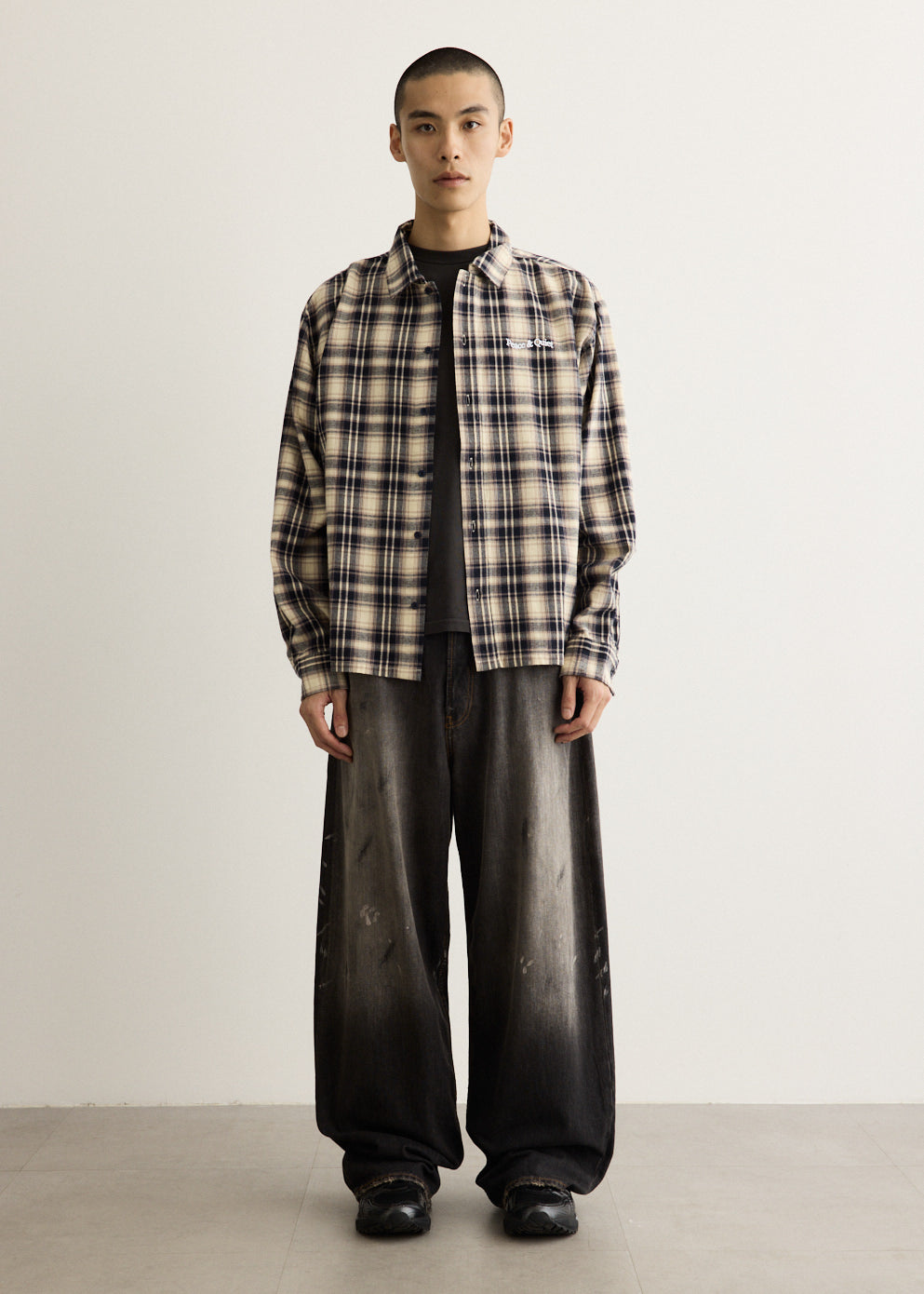 Wordmark Button Up Shirt