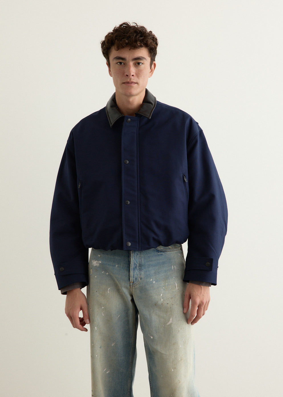 Opado Double Cotton Satin Jacket