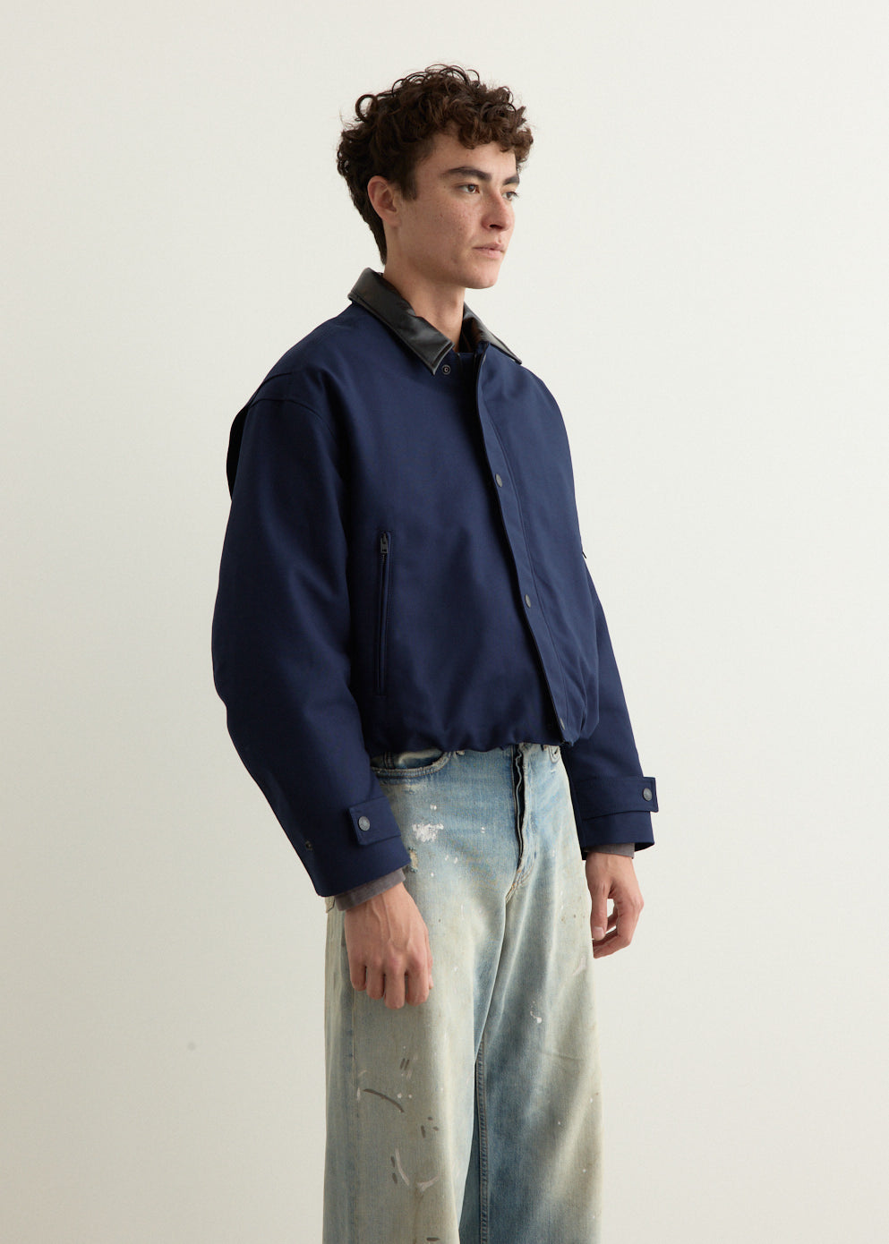 Opado Double Cotton Satin Jacket