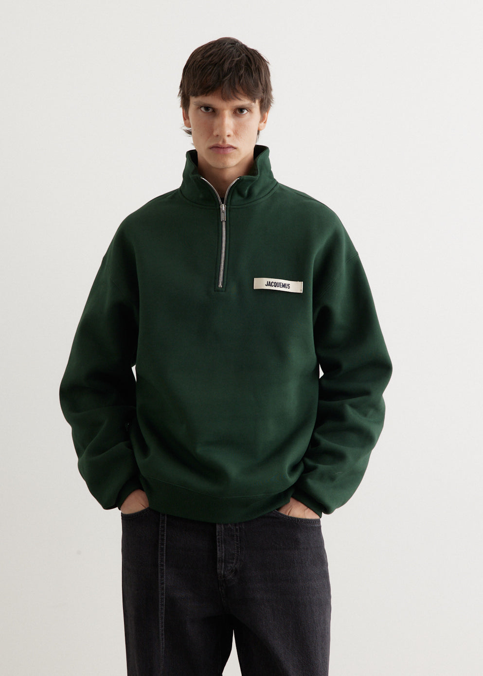 Jacquemus - Le Camionneur Gros Grain - Sweater,Specials : American Fashion Style Bags On Sale Jacquemus - Le Camionneur Gros Grain - Sweater,Specials : American Fashion Style Bags On Sale