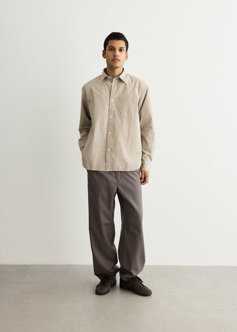 Espevik Oversize Micro Poplin Check Shirt