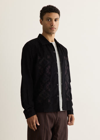 Chintan Dori Embroidery Cord Shirt