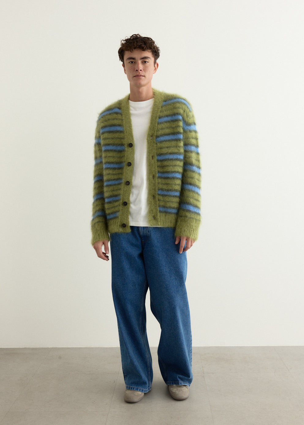 V-Neck Long Sleeve Cardigan