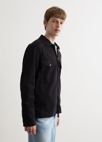 Organic Satin Cotton Overshirt