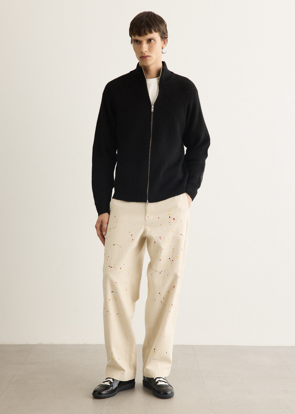 Henderson Brushed Zip Thru Knit