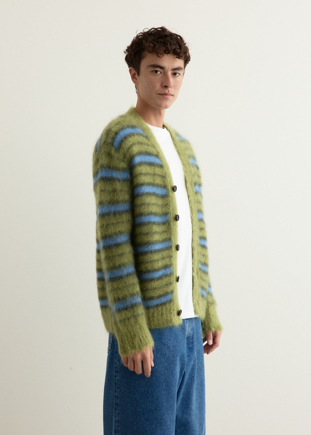 V-Neck Long Sleeve Cardigan