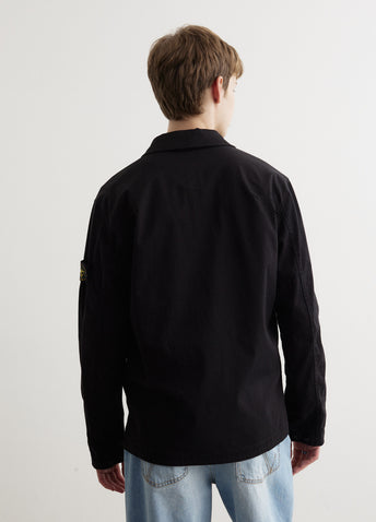 Organic Satin Cotton Overshirt