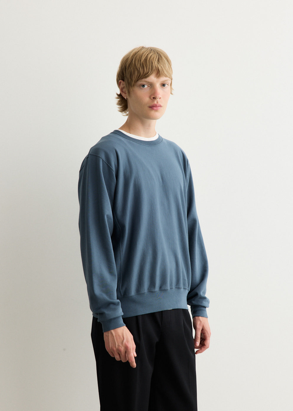 Elastic High Gauge Sweat Pull Over