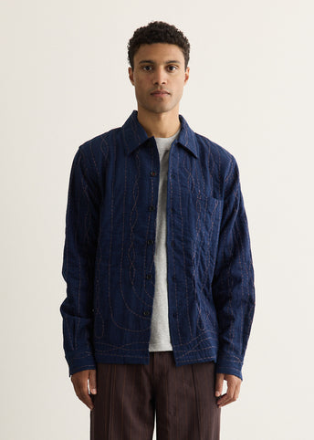 Martin Khadi Cotton Indio Dyed Shirt