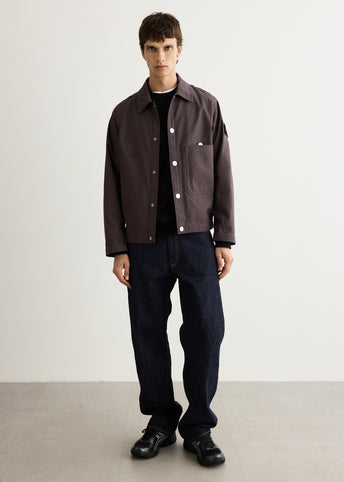 Organic Cotton Canvas Coach Jacket