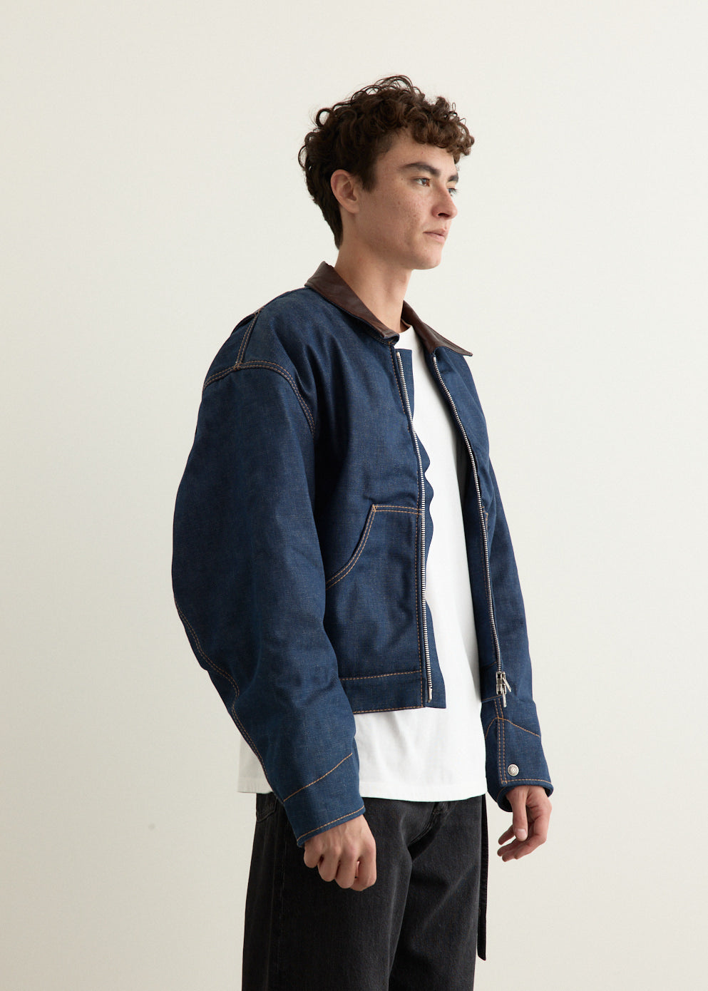 Ohniev Denim Indigo Jacket