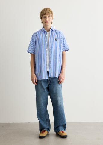 Black Emblem Short Sleeve Shirt