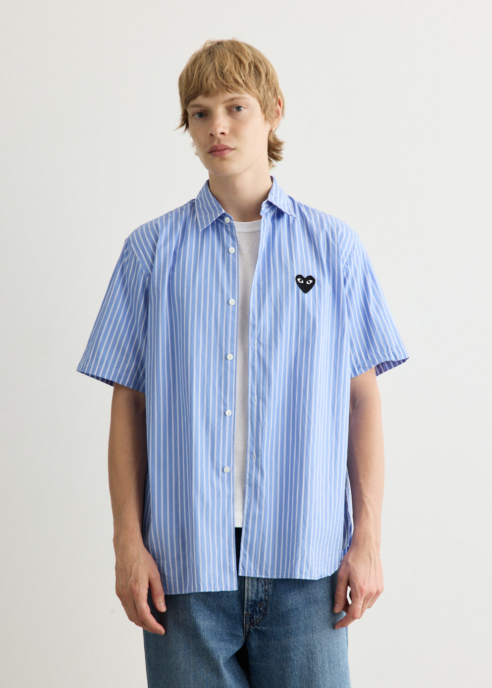 Black Emblem Short Sleeve Shirt