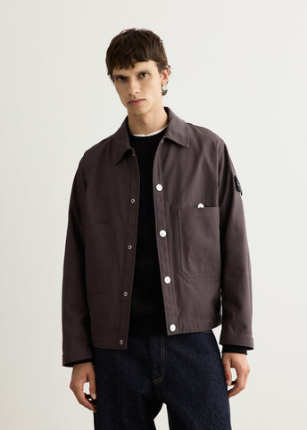 Organic Cotton Canvas Coach Jacket