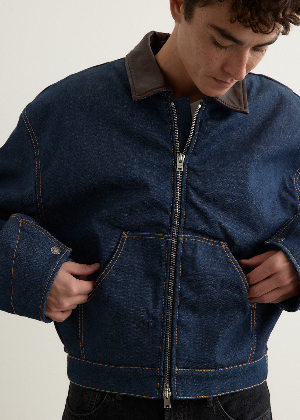 Ohniev Denim Indigo Jacket