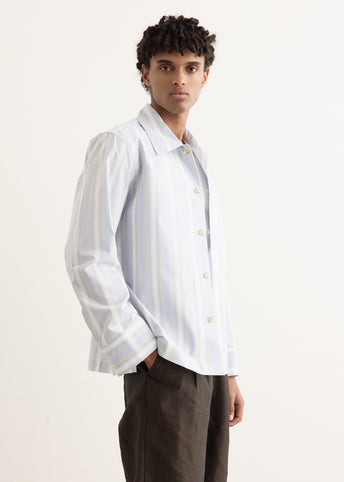 Gradient Stripe Overshirt