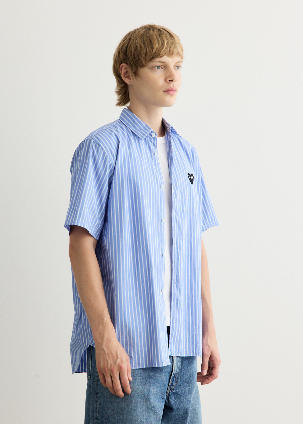 Black Emblem Short Sleeve Shirt