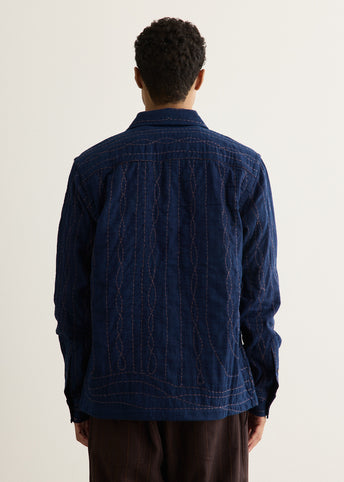 Martin Khadi Cotton Indio Dyed Shirt