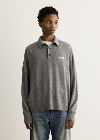 Kluxey Light Richard Yak Wool Knit Polo
