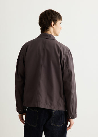 Organic Cotton Canvas Coach Jacket