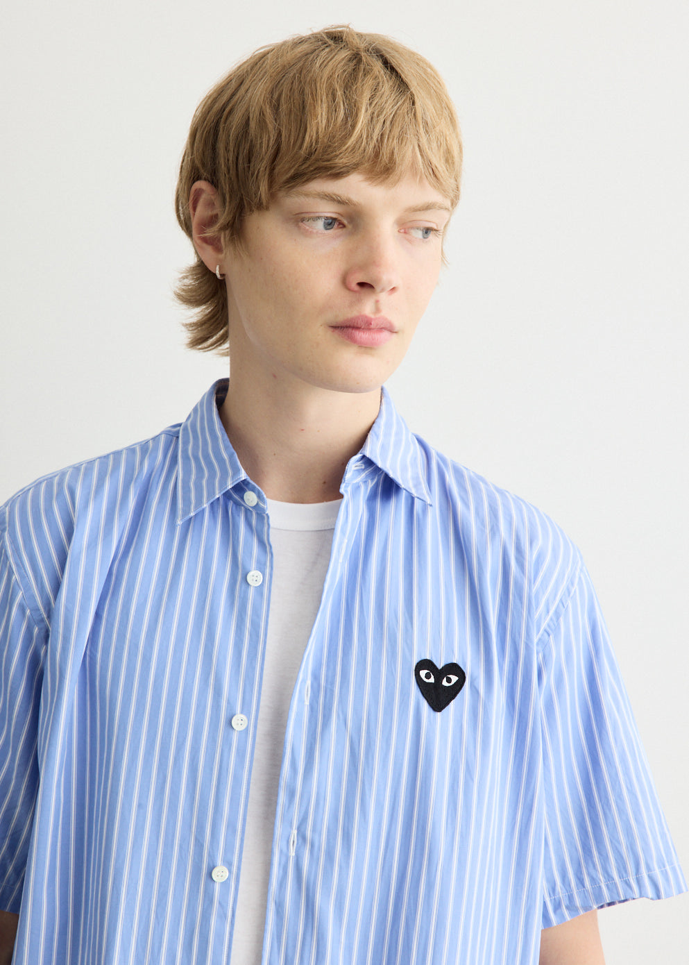 Black Emblem Short Sleeve Shirt