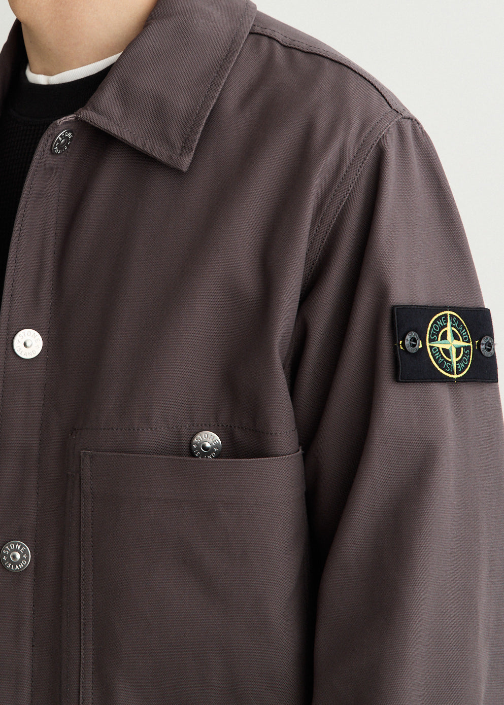 Organic Cotton Canvas Coach Jacket