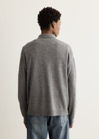 Kluxey Light Richard Yak Wool Knit Polo