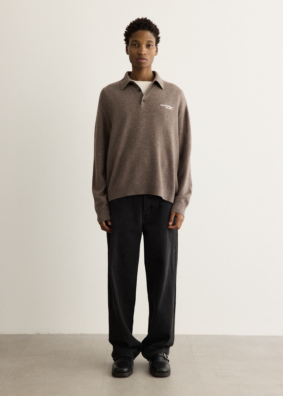Kluxey Light Richard Yak Wool Knit Polo