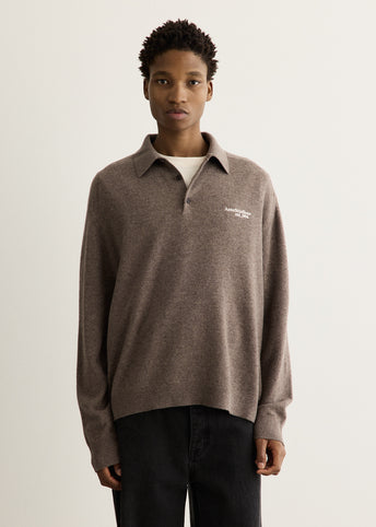 Kluxey Light Richard Yak Wool Knit Polo