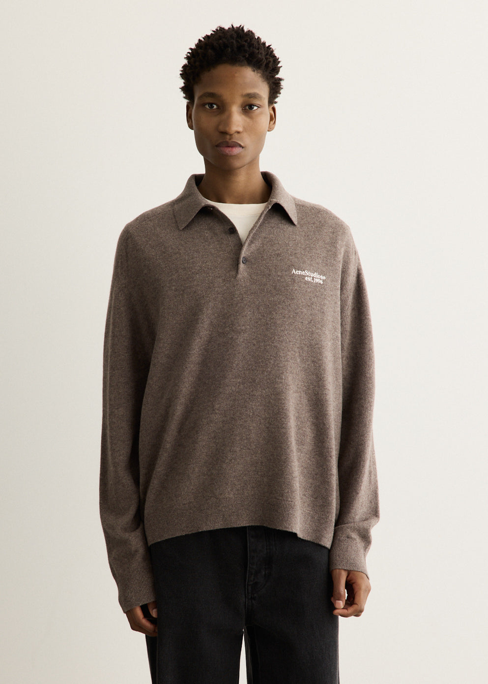 Kluxey Light Richard Yak Wool Knit Polo