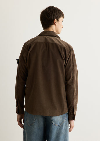 Cotton Micro Corduroy Overshirt