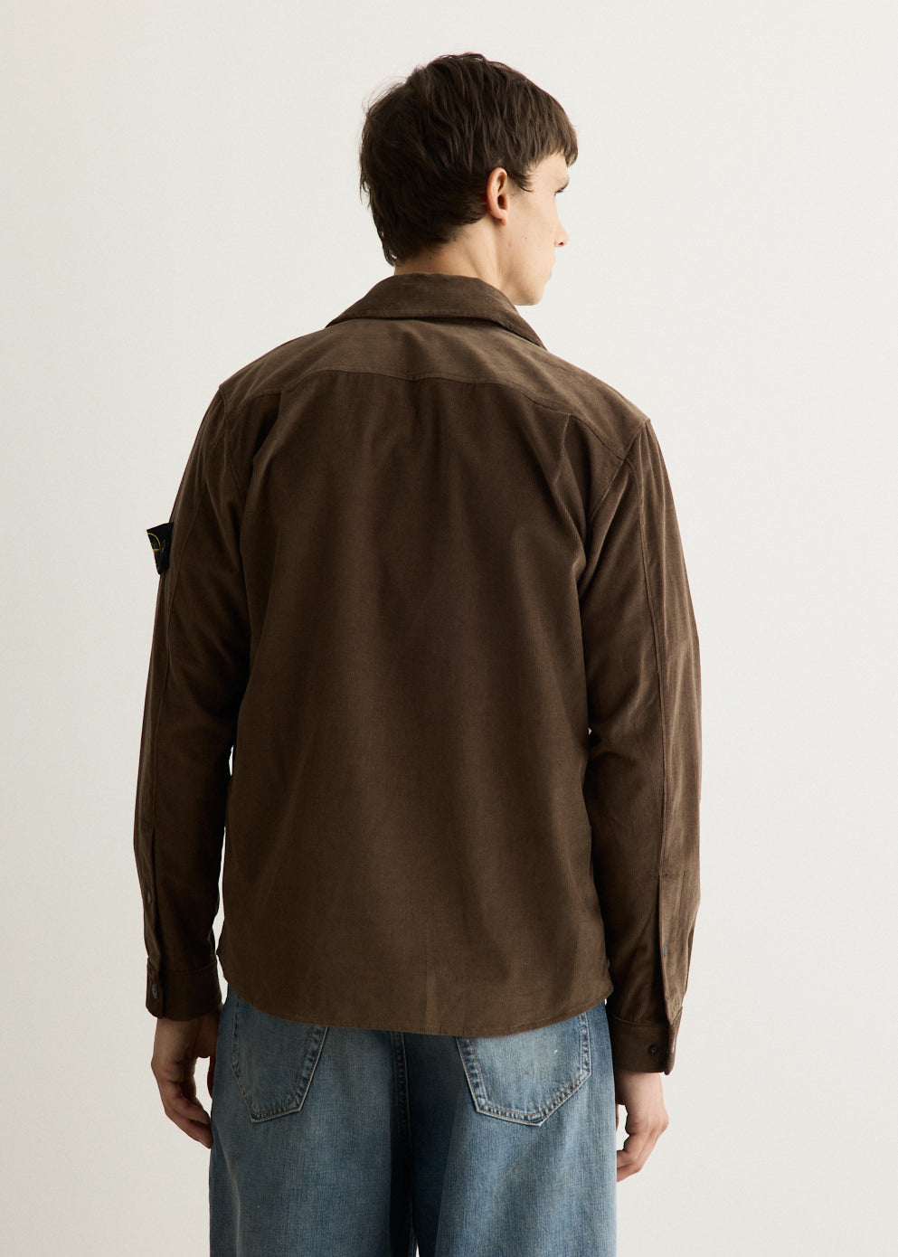 Cotton Micro Corduroy Overshirt