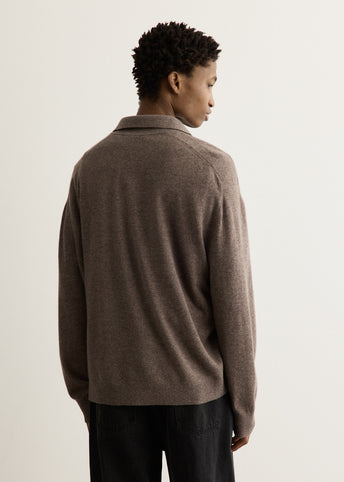 Kluxey Light Richard Yak Wool Knit Polo