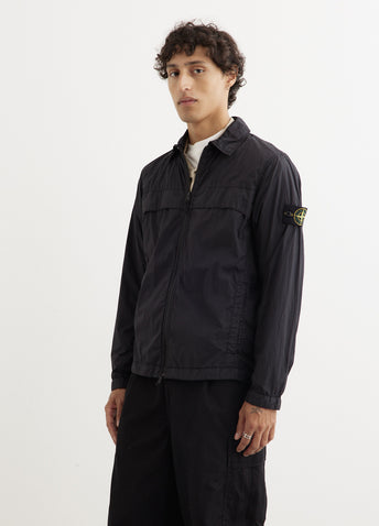 Recycled Nylon Garment Dyed Overshirt