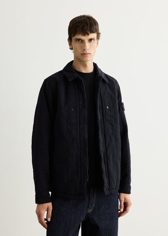 Ghost Cotton Linen Quilted Jacket
